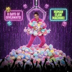 💜CARMENS LIVE! 🎉 Day 8...HUMAN CLAW MACHINE?? WIN 🆓🕹️EVERY ITEM 💳PURCHASED!